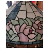 Stained Glass Floral Hanging Lamp Shade Pendant