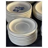 Mikasa Blue Floral Dinnerware Mixed Lot
