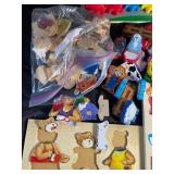 Mixed Wooden Puzzle Lot of 6 Animal & Barnyard Boards