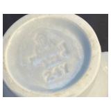 Mixed Blue Floral Stoneware Serveware (Lot of 8)