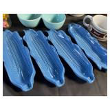 Mixed Ceramic & Glass Serving Ware Lot of 13
