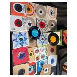 Mixed Lot Vintage 45 RPM Record Singles