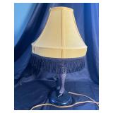 Novelty Leg Lamp with Fringe Shade
