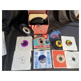 Vintage Vinyl Record Assortment with Original Sleeves