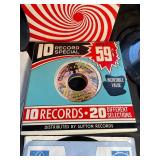 Vintage Vinyl Record Assortment with Original Sleeves