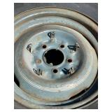 Super Balloon Tire on 5-Lug Steel Wheel 6.50-16