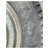 Super Balloon Tire on 5-Lug Steel Wheel 6.50-16