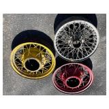 Wire Spoke Wheels (Lot of 3)