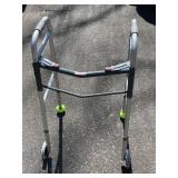Nova Folding Walker With 5" Wheels 300 Lb Capacity