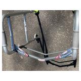 Nova Folding Walker With 5" Wheels 300 Lb Capacity