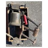 Antique P.W. Wagner Supply Co. Draught Bell Assortment (Lot of 4)