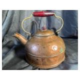 Vintage Enamel Tea Kettle Pair (Lot of 2)