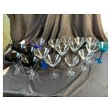 Mixed Martini Glasses (Lot of 13)