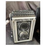 Vintage Spartus Full-Vue Camera & Box Camera (Lot of 2)