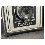Vintage Spartus Full-Vue Camera & Box Camera (Lot of 2)