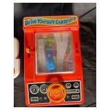 Tiger Electronics Handheld Game Lot of 4: Jordan Vs Bird, Miniature Golf, Karate King & Drive Yourself Crazy