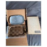 Weavewood Woodenware Serving Platters (Lot of 2)