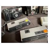 Olympus, Brownie Hawkeye, Keystone Everflash & Polaroid Camera Lot of 6