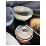 Assorted Ceramic, Glass & Serving Bowls (Lot of 9)