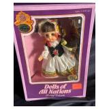 Dolls of All Nations Poland Doll & City Cycles Die-Cast Bikes (Lot of 4)
