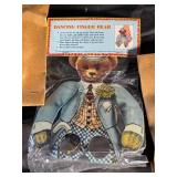 C3 Boys Creepy Renegade Robot Monster Figures & Dancing Indian Bear Cutout (Lot of 3)