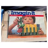 Indian Bead Loom Kit, Imagin-It Blocks & Old Maid Card Game (Lot of 3)