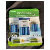 Panasonic Eneloop Rechargeable Battery Starter Kit with BQ-CC17 Charger