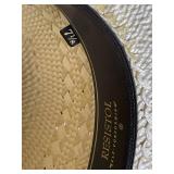 Resistol Straw Cowboy Hat Size 7 1/8 with Original Box