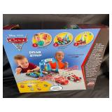 Disney Pixar Cars 2 Drag Strip Playset with 2 Cars