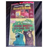 Revell Blaze King Horse Model Kit & Fisher-Price Sesame Street Record & Book (Lot of 2)