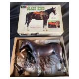 Revell Blaze King Horse Model Kit & Fisher-Price Sesame Street Record & Book (Lot of 2)