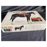 Revell Blaze King Horse Model Kit & Fisher-Price Sesame Street Record & Book (Lot of 2)