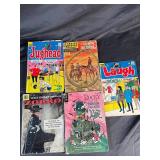 Assorted Vintage Comic Books - Jughead, Classics Illustrated, Zorro & More (Lot of 5)