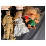 Vintage Cabbage Patch Kids Doll Assortment With Troll Doll (Lot of 5)
