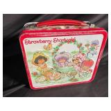 Strawberry Shortcake Tin Lunchbox with Thermos & Gloves (Lot of 4)