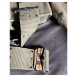 Military Web Gear Harness with Pouches