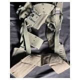 Military Web Gear Harness with Pouches