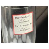 Handmade In Poland Cut Glass Decanter Set (Lot of 6)