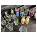Mixed Souvenir Shot Glasses & Novelty Drinkware (Lot of 15)