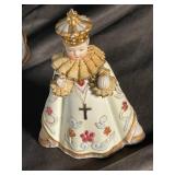 Salem Translucent Fine China Pieces & Infant of Prague Figurine