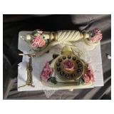 Victorian Style Decorative Floral Telephone