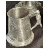 Vintage Pewter Chalices, Goblets & Shakers (Lot of 13)