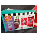 Coca-Cola Pepsi & 7UP Decorated Glasses (Lot of 8)