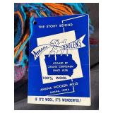 Amana Woolens 100% Wool Throw Blanket