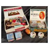 Mixed Sewing Notions in Dutch Masters & Muriel Boxes (Mixed Lot)