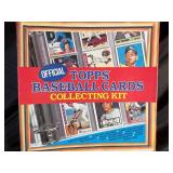 Topps Baseball Cards Collecting Kit & Album with Assorted Cards
