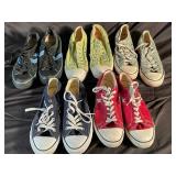 Converse All Star Assorted Canvas Sneakers (Lot of 5 Pairs)