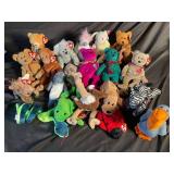 Ty Beanie Babies & Plush Animals (Lot of 18)