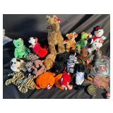 Ty Beanie Babies Plush Assortment (Lot of 16)