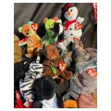 Ty Beanie Babies Plush Assortment (Lot of 16)